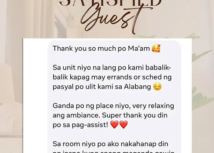 Amari Staycation - Alabang Appartement